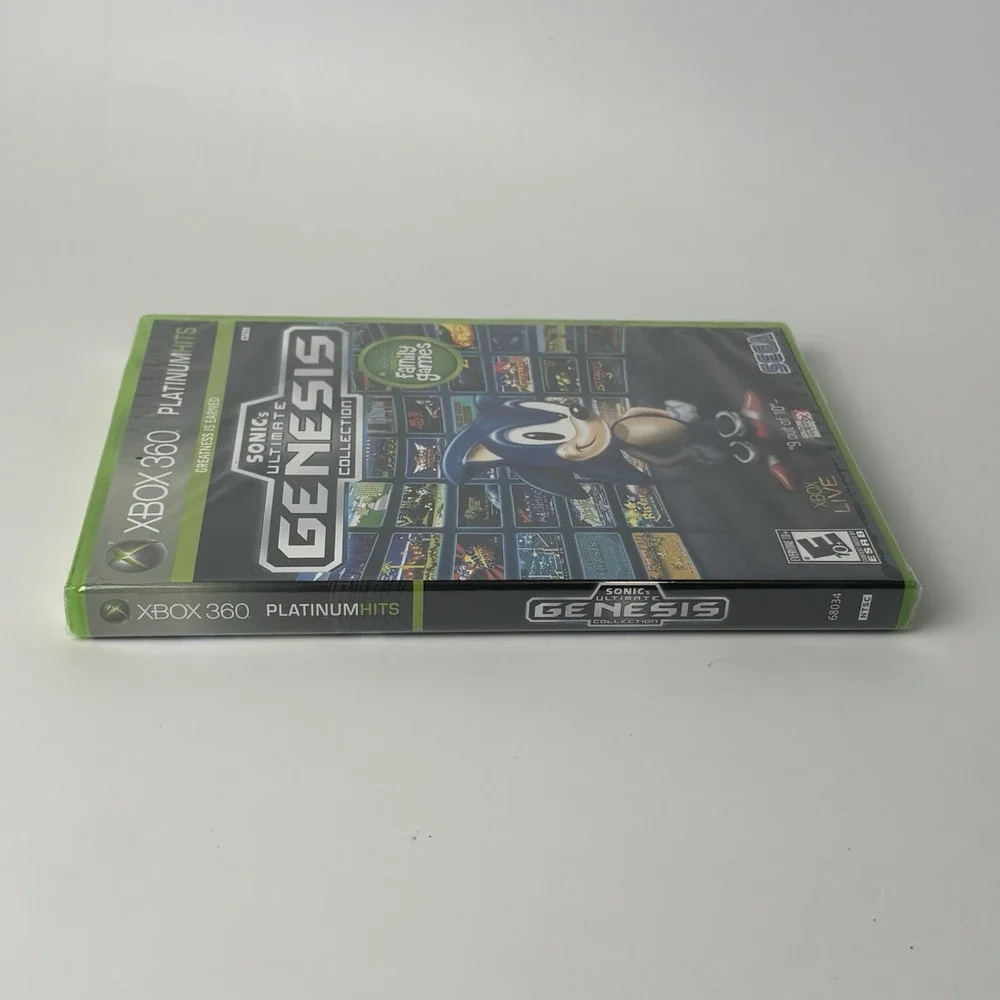 Sonic's Ultimate Genesis Collection (Microsoft Xbox 360, 2009) New Factory Seal